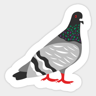 Pigeon No. 1 Sticker